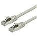 S / FTP Patch Cord Cat. 6, halogen-free, grey, 1 m, Grigio, 100 Ohm, 1 mm - Foto miniatura 1